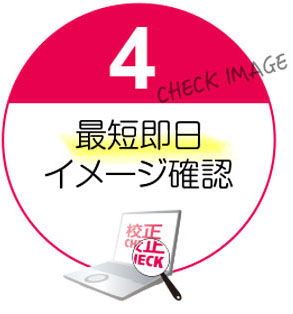 最短即日でイメージ確認